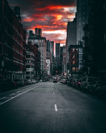 Blood-Orange Horizons